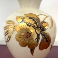 Edeilstein Bavaria vaso porcellana e oro zecchino