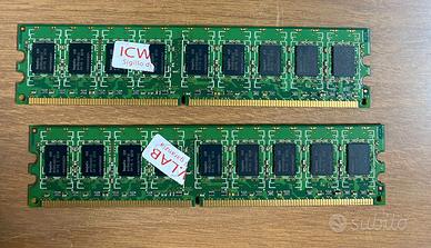 2 Banchi Ram Hynix per Server 2gb x2