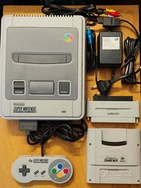 Super Nintendo SNES + Super Game Boy da riparare