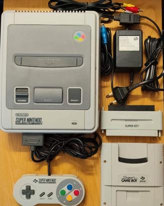 Super Nintendo SNES + Super Game Boy da riparare