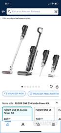 Tineco FLOOR ONE S5 Combo Power Kit lavapavimenti