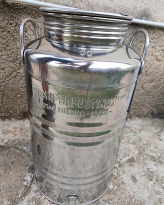 fusto inox per alimenti 