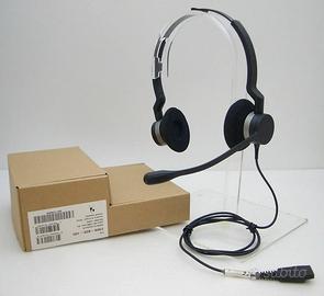 CUFFIA JABRA BIZ 2300 DUO HSC015 NUOVA+ADATTATORE