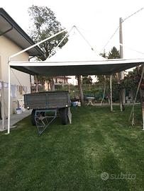 Gazebo  robusto 5x5 e 4x4