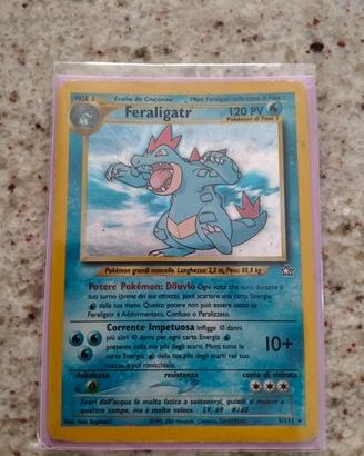 Feraligatr holo rara 