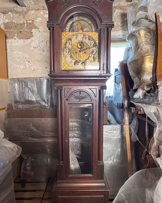 Orologio a pendolo antico fine 800
