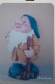 MAMMOLO STATUETTA DEI 7 NANI  IN CEMENTO 30 CM.