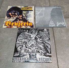 3xLP METAL (Brujeria, Black Temple Below, Guevnna)