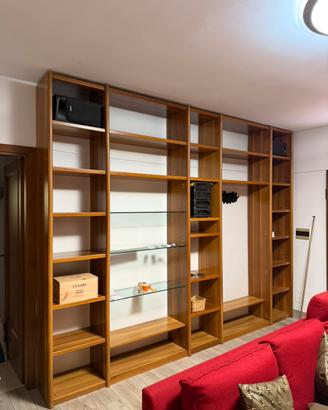 Grande libreria in legno 350x270 cm