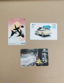 Schede telefoniche Giappone anni '90