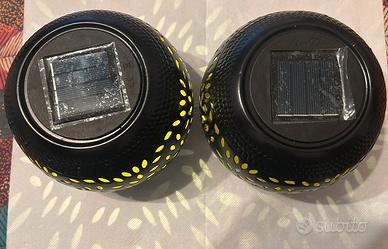 Lampade con pannello solare