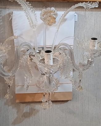 applique in vetro di murano 