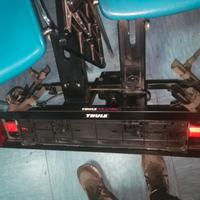 Portabiciclette omologato Thule per gancio traino
