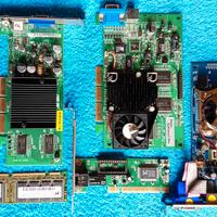 Lotto 4 CPU, 3 GPU NVidia, 1 Ram, 1 Scheda di Rete