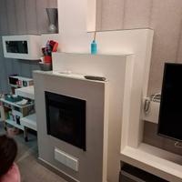 Camino a pellet MCZ BOXTHERM 70 Nuovo 9 kw.