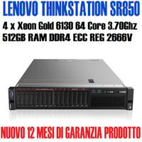 SERVER Lenovo SR850 4 x Xeon Gold 6130 512GB RAM