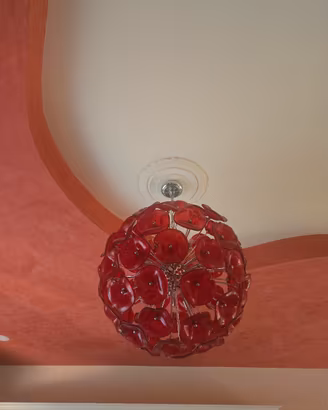 Lampadario design liberty stile sputnik