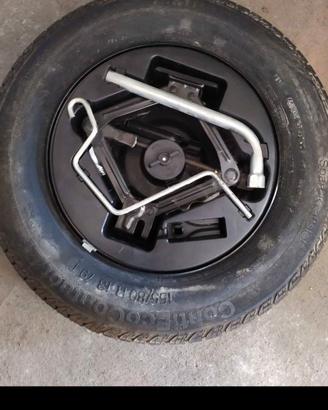 ruotino di scorta fiat misura  13  con accessori 