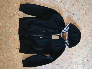 felpa burberry zip