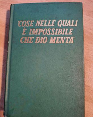 Libro Cose nelle quali è impossibile che Dio menta