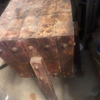 Antico ceppo da macelleria