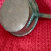 Tegame antico d'epoca diametro 35 ,altezza 10 peso