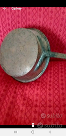Tegame antico d'epoca diametro 35 ,altezza 10 peso