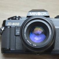 Minolta x300 con obiettivo 50mm  1.7