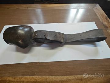 Campanaccio in acciaio al carbonio fatto a mano.