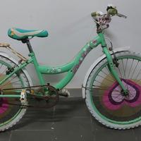 Bici bambina – Ruote 20″ – Verde/Turchese – Usata