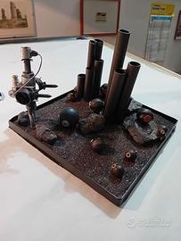 Scultura in ferro - Gli occhi di Nettuno