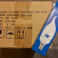 Lampadine a basso consumo Fiamma, Candela, 2U