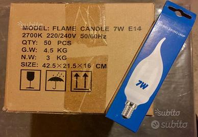 Lampadine a basso consumo Fiamma, Candela, 2U