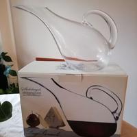 Caraffa in vetro soffiato