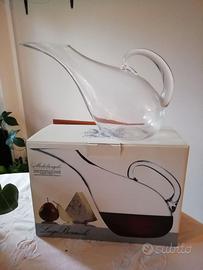 Caraffa in vetro soffiato