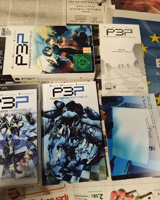 persona 3 portable ops psp PlayStation portable