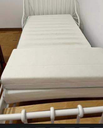 Letto Millen Ikea completo di materasso e rete