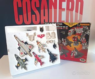 Transformers G1 Pentajet Superion con scatola Gig