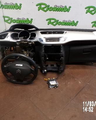 KIT AIRBAG PER CITROEN C3 A51 ANNO 2011