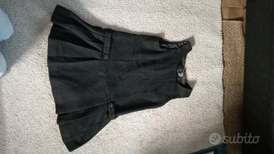 vestito nero zara bambina