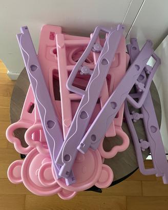 Letto bambole plastica montabile