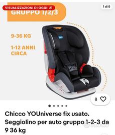 Seggiolino auto