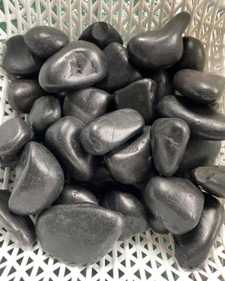Pietre decorative nere per vasi
