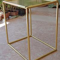 Coppia di tavolini in ottone_R.Rega
