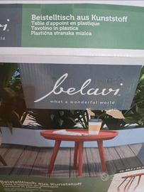 tavolinetto da giardino in pvc