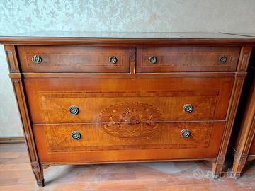 Due cassettiere di modernariato 