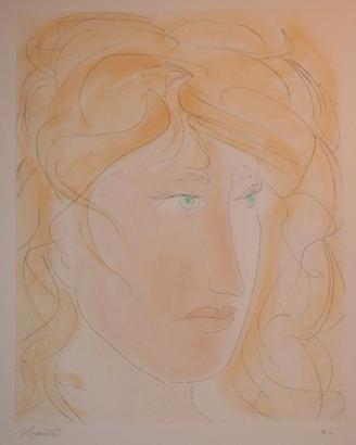 MANZU' G.  Acquaforte/Acquatinta, "NAUSICAA" 1979