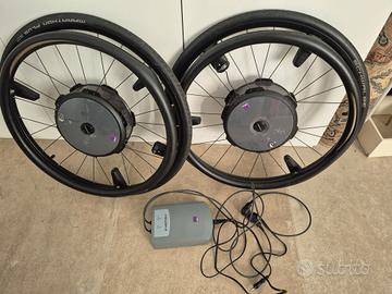 Ruote elettriche per carrozzina