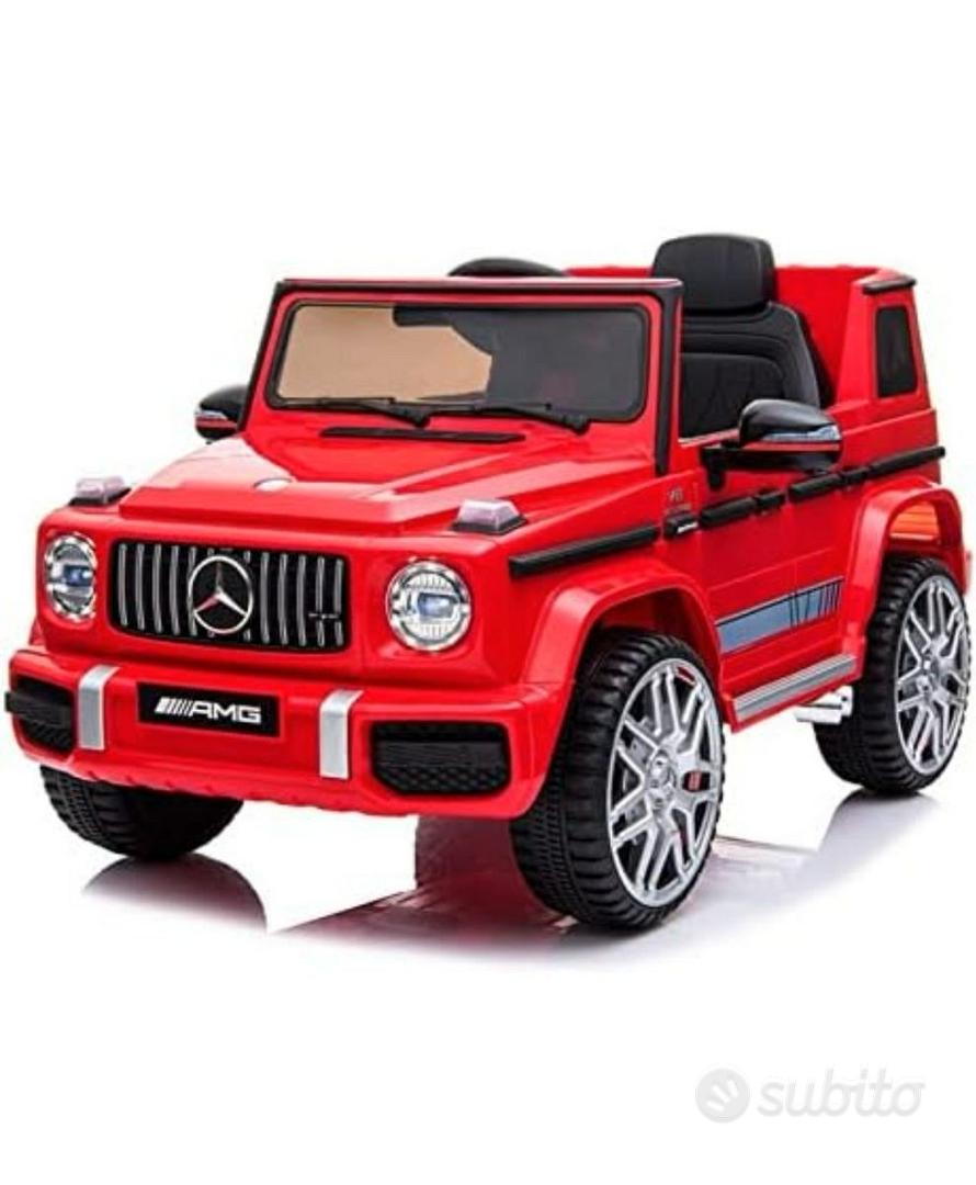 Auto elettrica per bambini, Mercedes G63 AMG Rosso - Tutto per i bambini In  vendita a Firenze