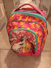 Cartella scuola co trolley